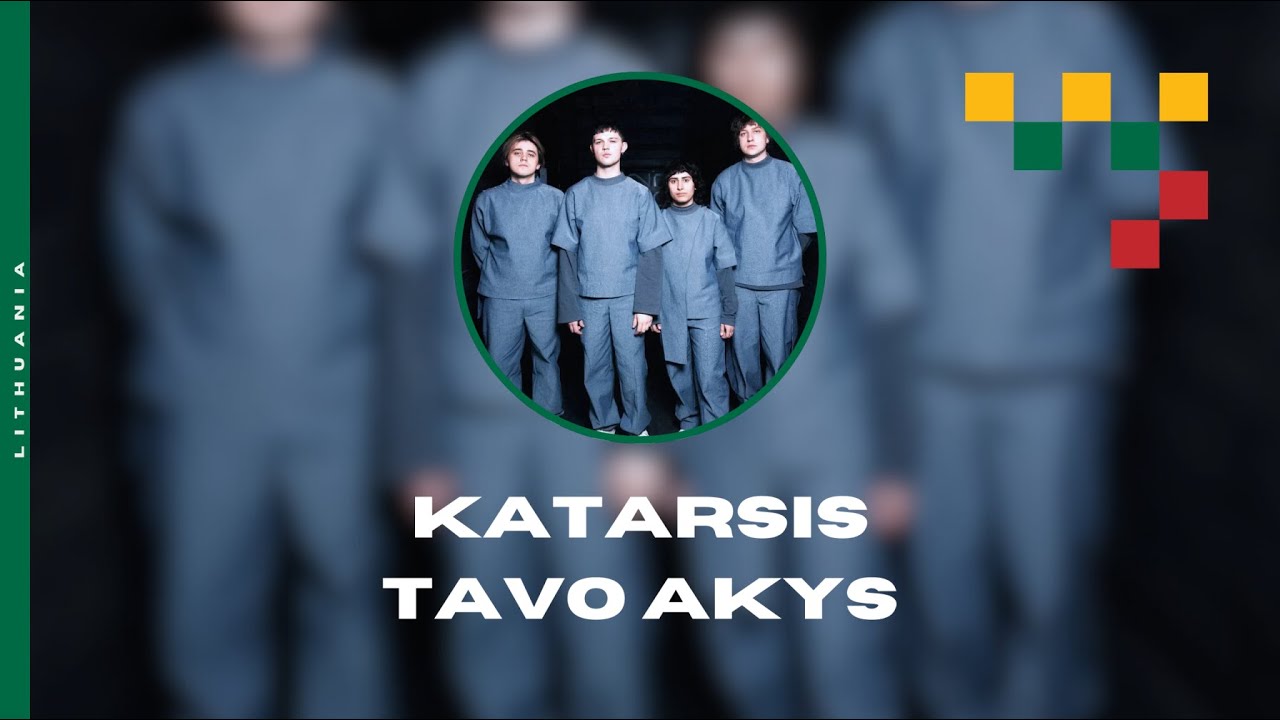 Katarsis- Tavo Akys (Lyrics) | Lithuania 🇱🇹 Eurovision 2025