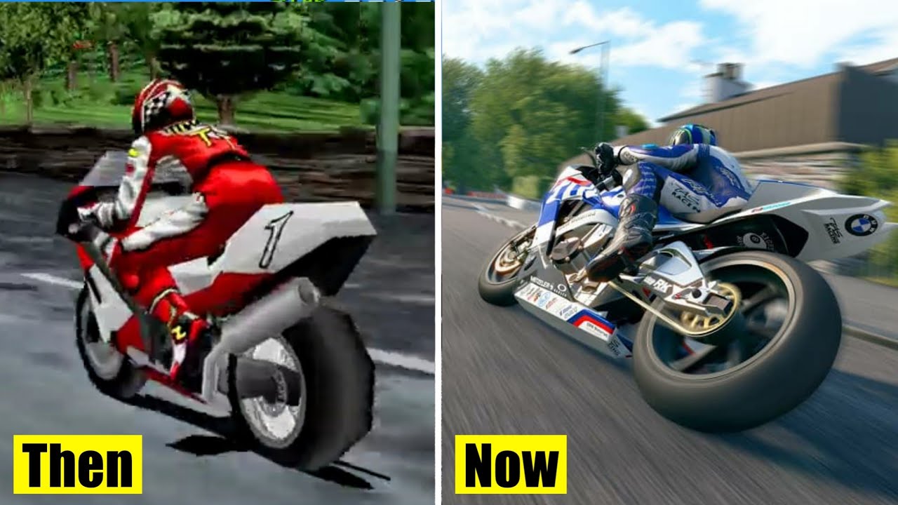 Evolution of Mans TT SuperBike 1995 - 2020