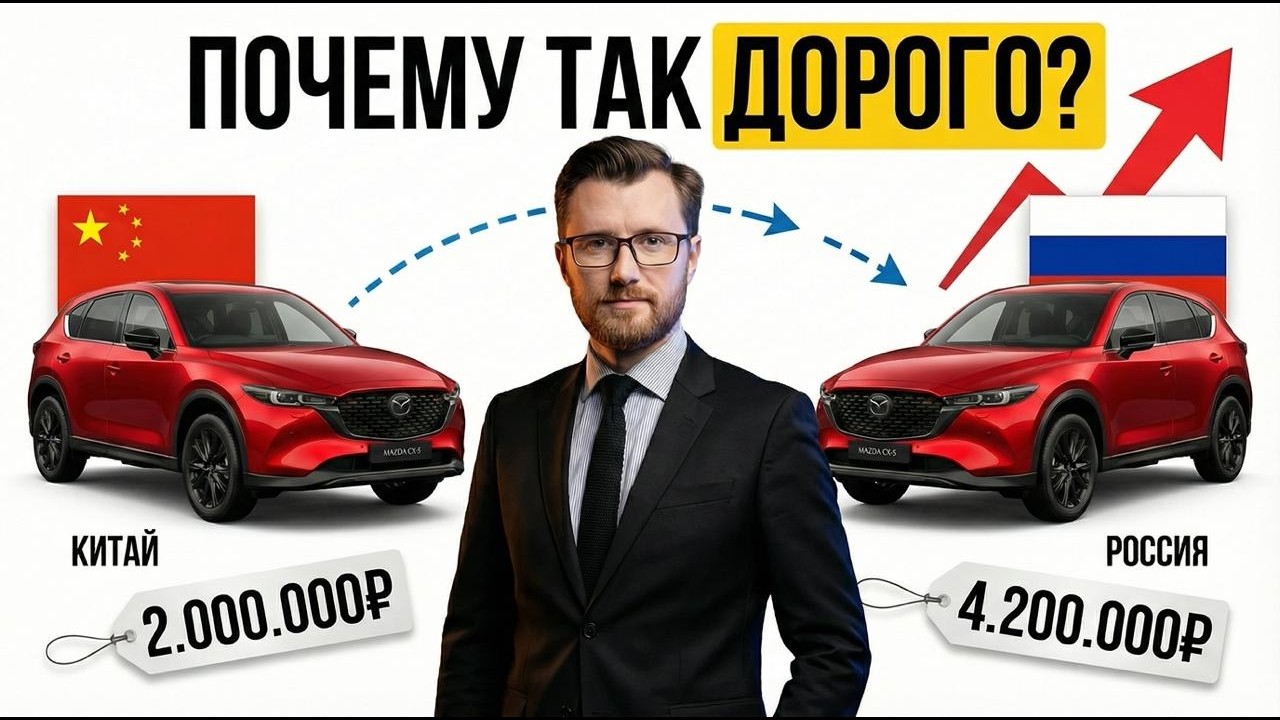 Почему Mazda CX-5 из Китая в 2 раза Дешевле? Вся правда про цены у дилеров и перегон авто!