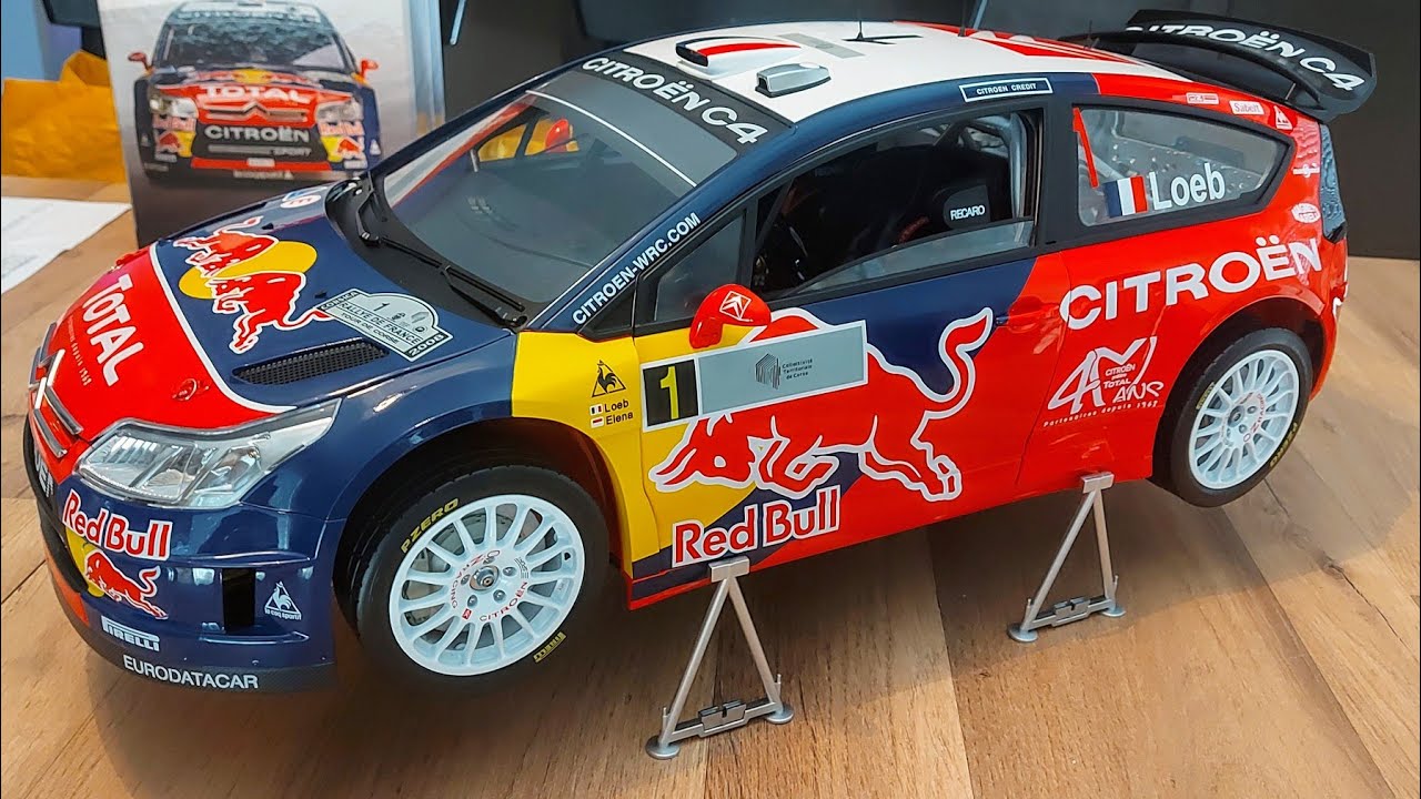 Présentation : Citroën C4 WRC - Sébastien Loeb (Altaya/ixo au 1/8) : electrics functions