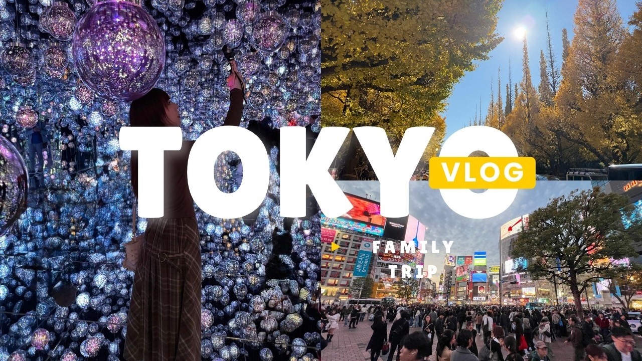 TOKYO JAPAN FAMILY VLOG | FOOD AND SHOPPING HEAVEN!