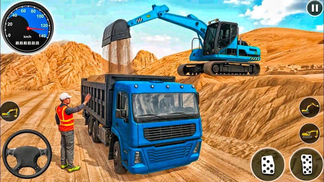 City Construction 3D Simulator | Real Building Machines Game | Android Gameplay
