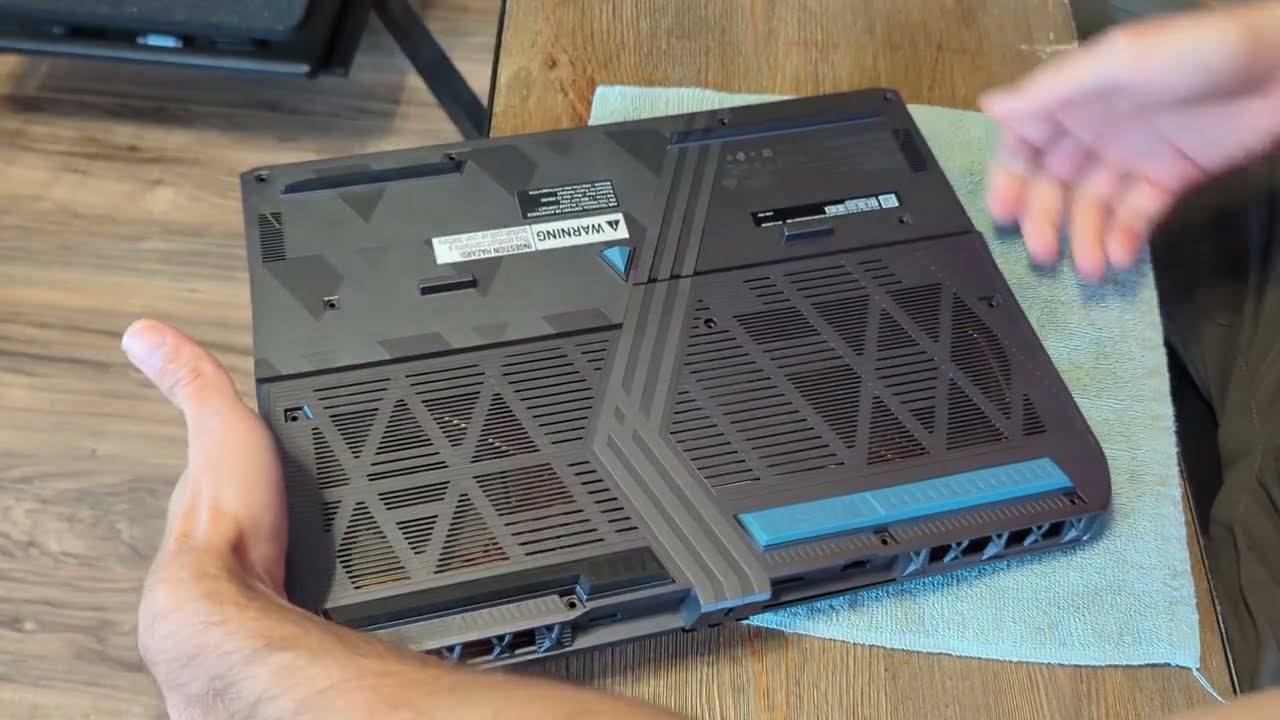 The easiest and quickest way to open MSI Vector Gaming Laptops