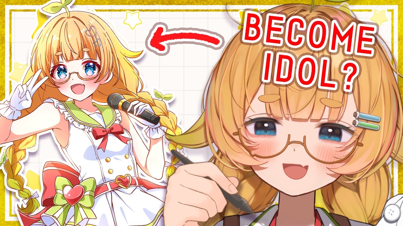 Let's Draw LEMI'S IDOL OUTFIT !! 【Art Stream】