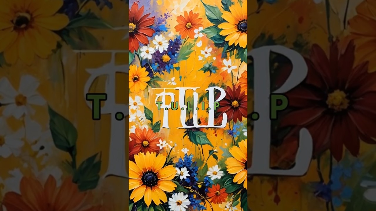 #칼빈주의5대강령 #TULIP #튤립교리
