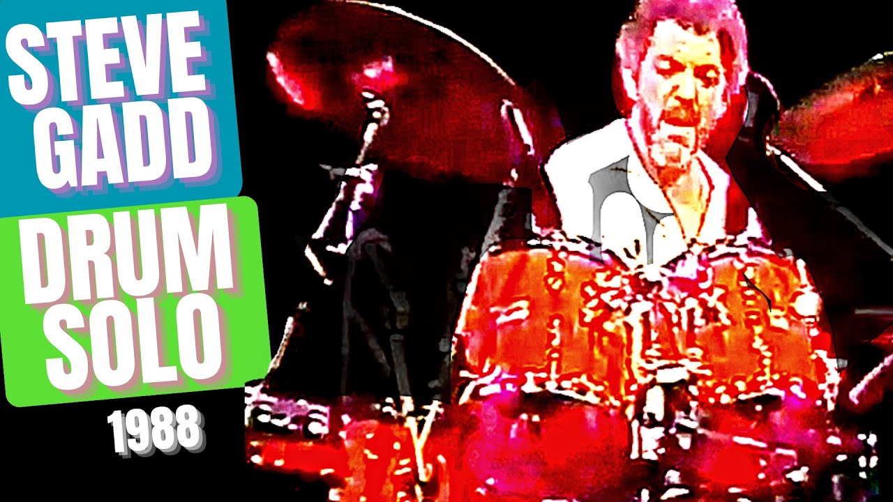 UMBRIA JAZZ PERUGIA 1988 ►  HOT RED RC ► STEVE GADD