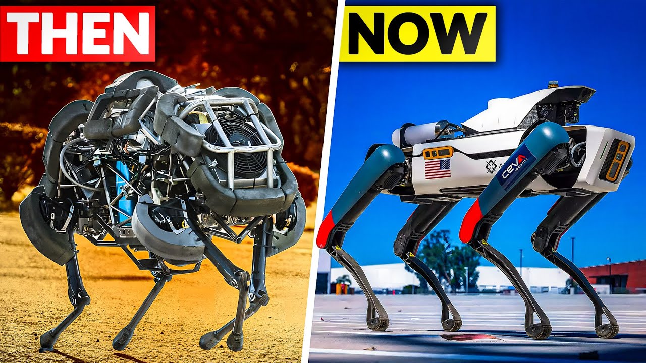 [1992-2024] - Robot's Evolution | Boston Dynamics