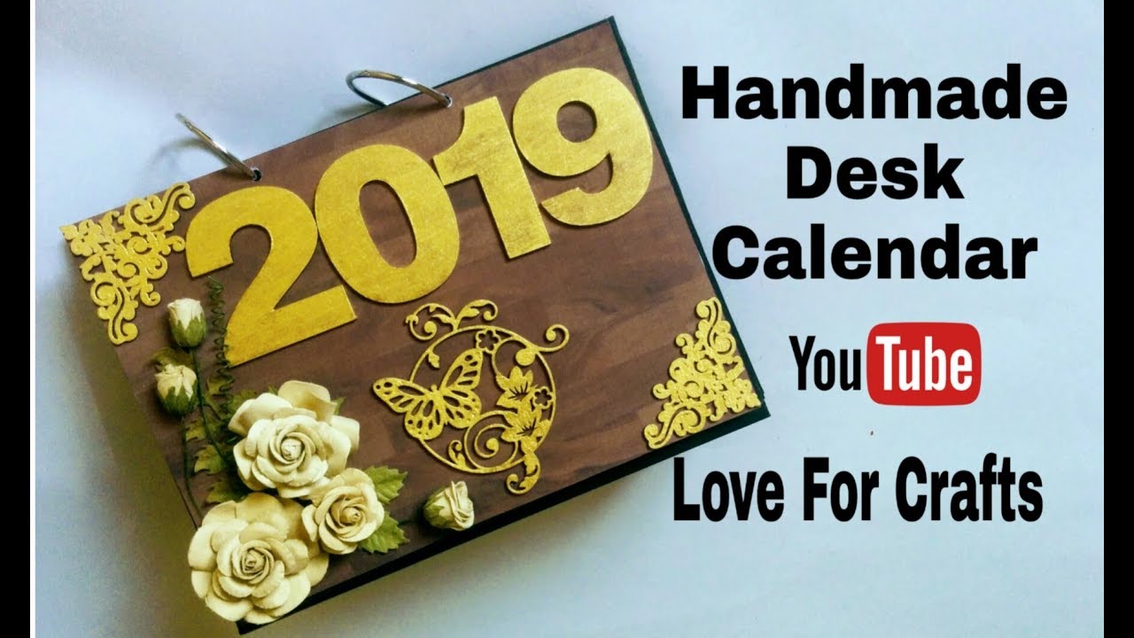 How to Make Desk Calendar | Handmade Photo Desk Calendar