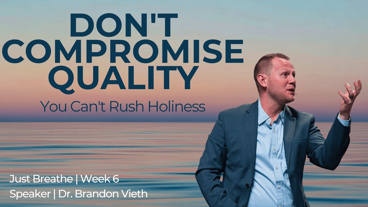SERMON | Don't Compromise Quality