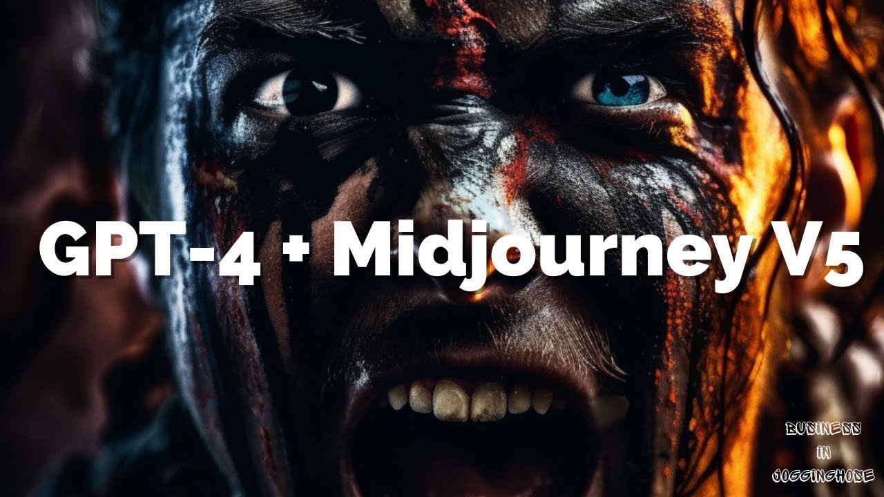GPT-4 in Midjourney V5 - KRASSE BILDER -  Der Trick wird dich umhauen! 😱