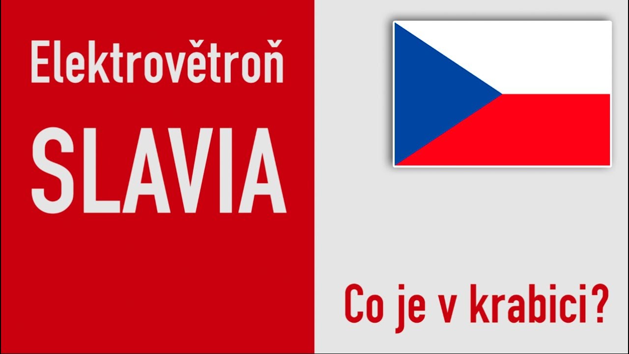 SLAVIA - elektrovětroň od Topmodel CZ - Co je v krabici?