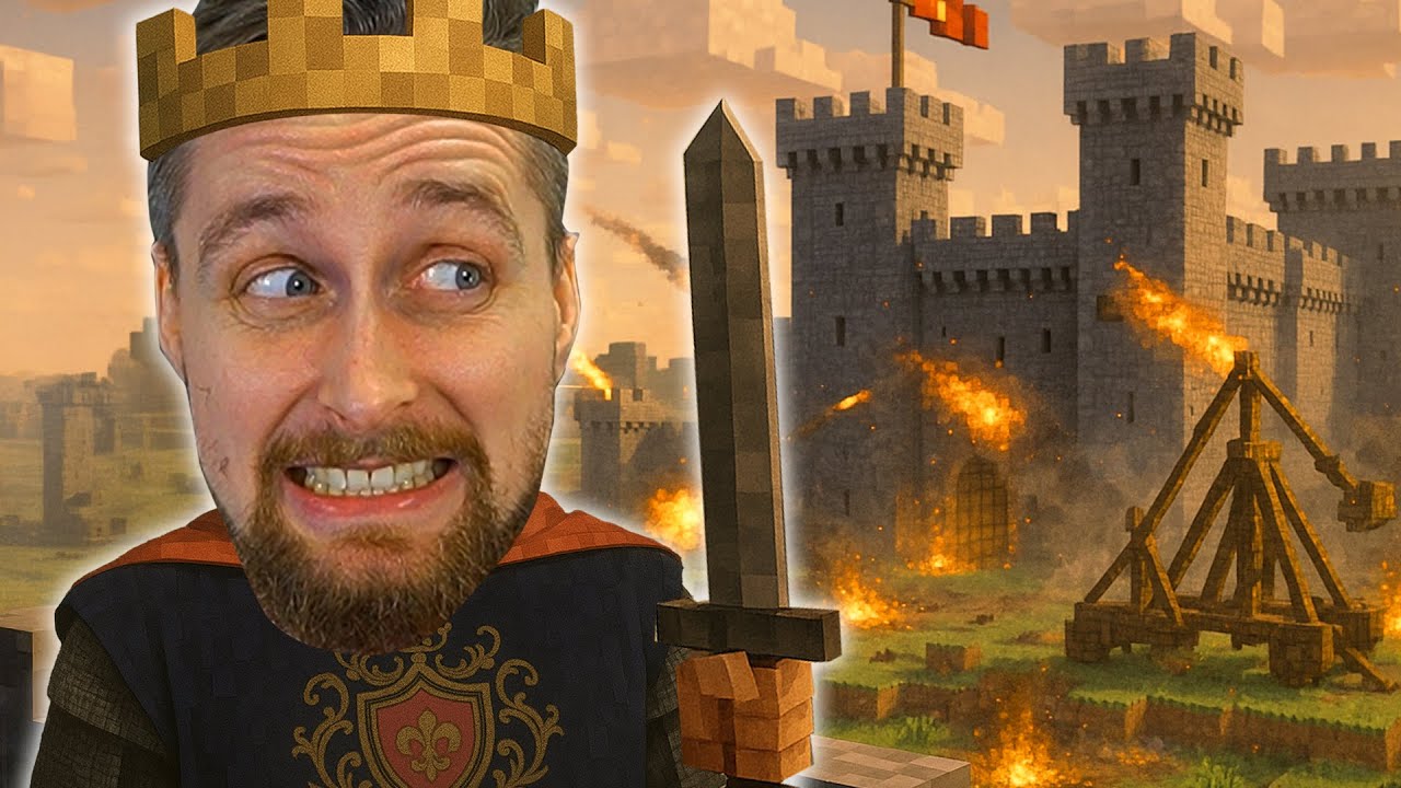 ZBUDOWAŁEM ZAMEK, który był BOMBARDOWANY! - Castle Craft