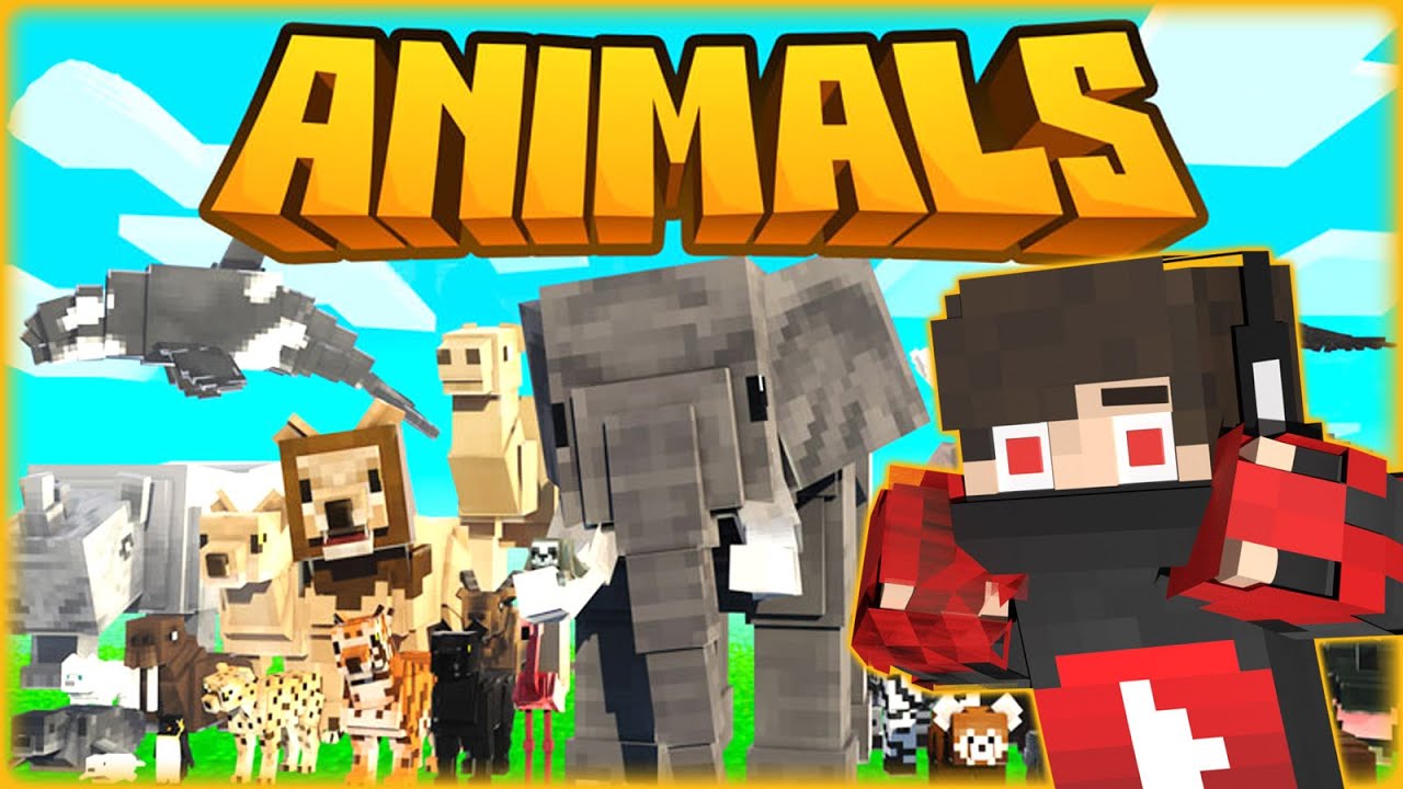 ماینکرفت که نیست باغ وحشه ! minecraft zoo mod