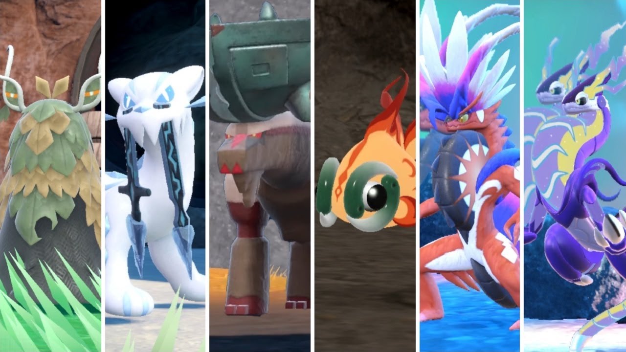 Pokemon Scarlet and Violet - All Legendary Pokemon Locations