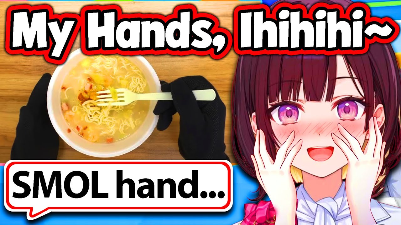 Ihihi-chan IRL Hands are Surprisingly SMOL and Cute 【Hololive】