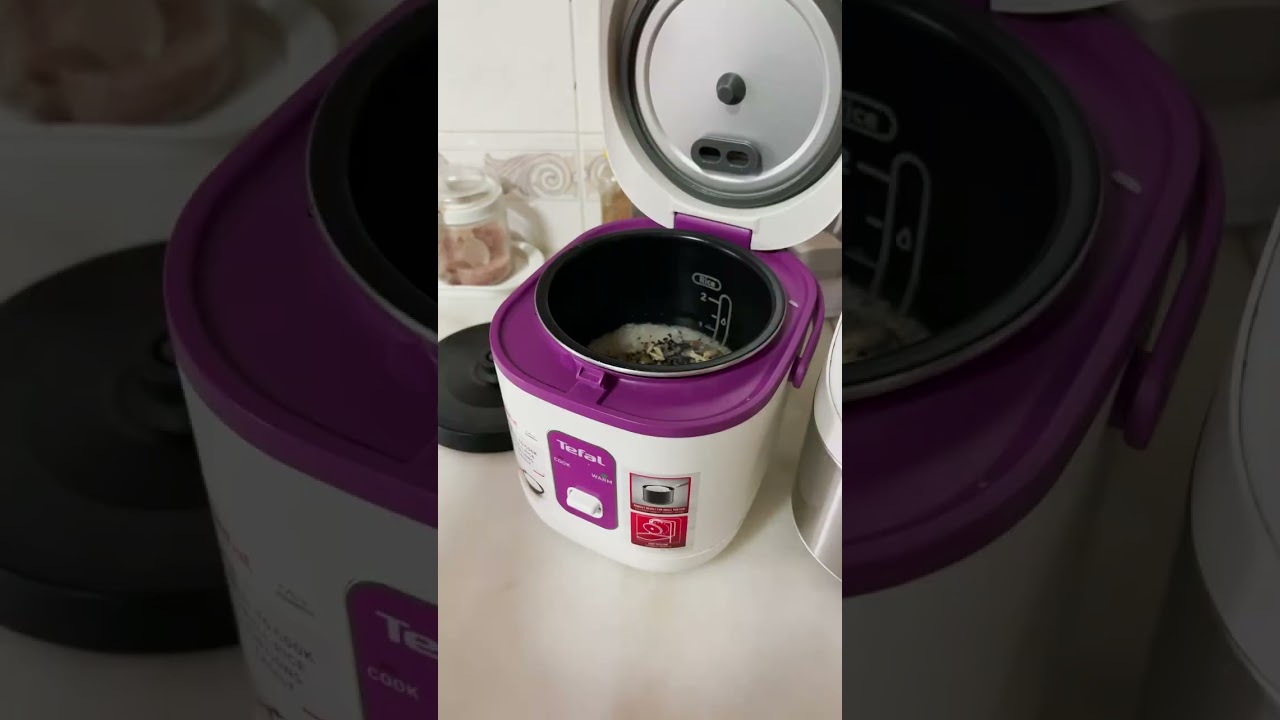 I use a mini rice cooker everyday #ricecooker #ricecookermini