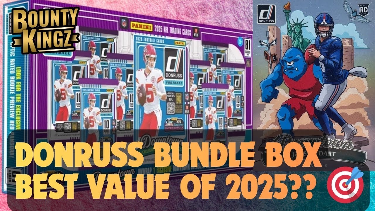 ЭТИ КОРОБКИ ДЕЙСТВИТЕЛЬНО ЗАГРУЖЕНЫ?? | Набор коробок Donruss Football Costco 2025