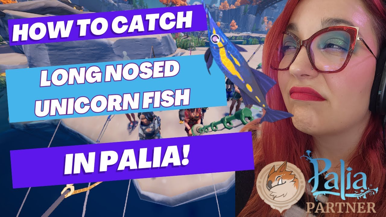 Palia: Tips And Tricks - How To Catch The Long Nosed Unicorn Fish! #paliapartner