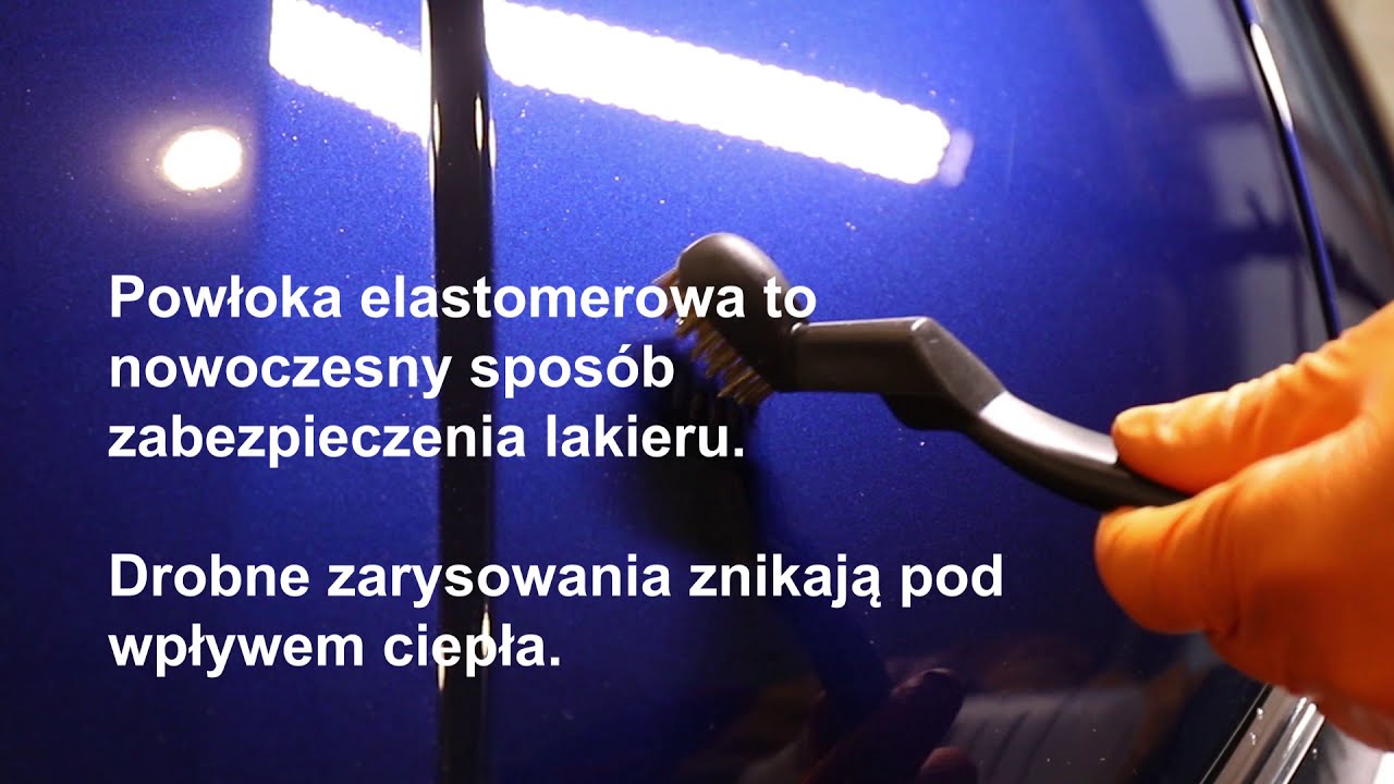 Powłoka elastomerowa na lakier