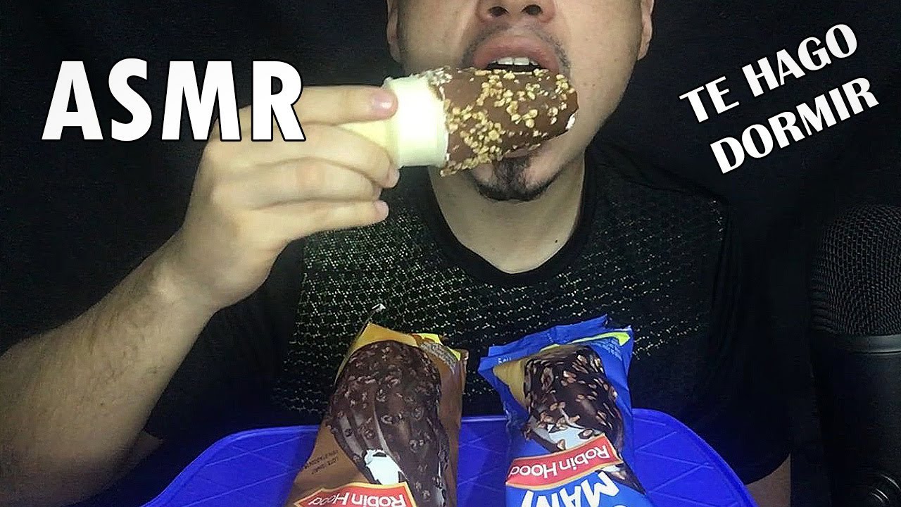 ASMR COMIENDO CHOCO CONO + MOUNT SOUNDS (Sonidos Comiendo) DIEGO COME
