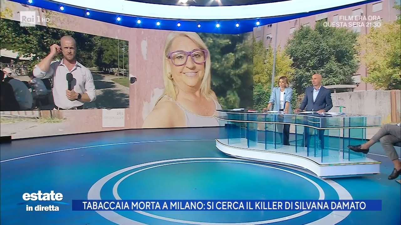 Silvana Damato, si cerca l'uomo del mistero - Estate in diretta 22/08/2025