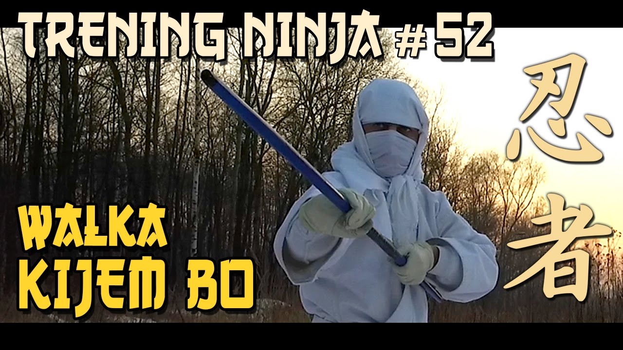 "Trenuj z Ninją!" - Lekcja 52 - Kij Bo - Walka - Rotacje - Ataki - Jak walczyć? | R-Type Gear