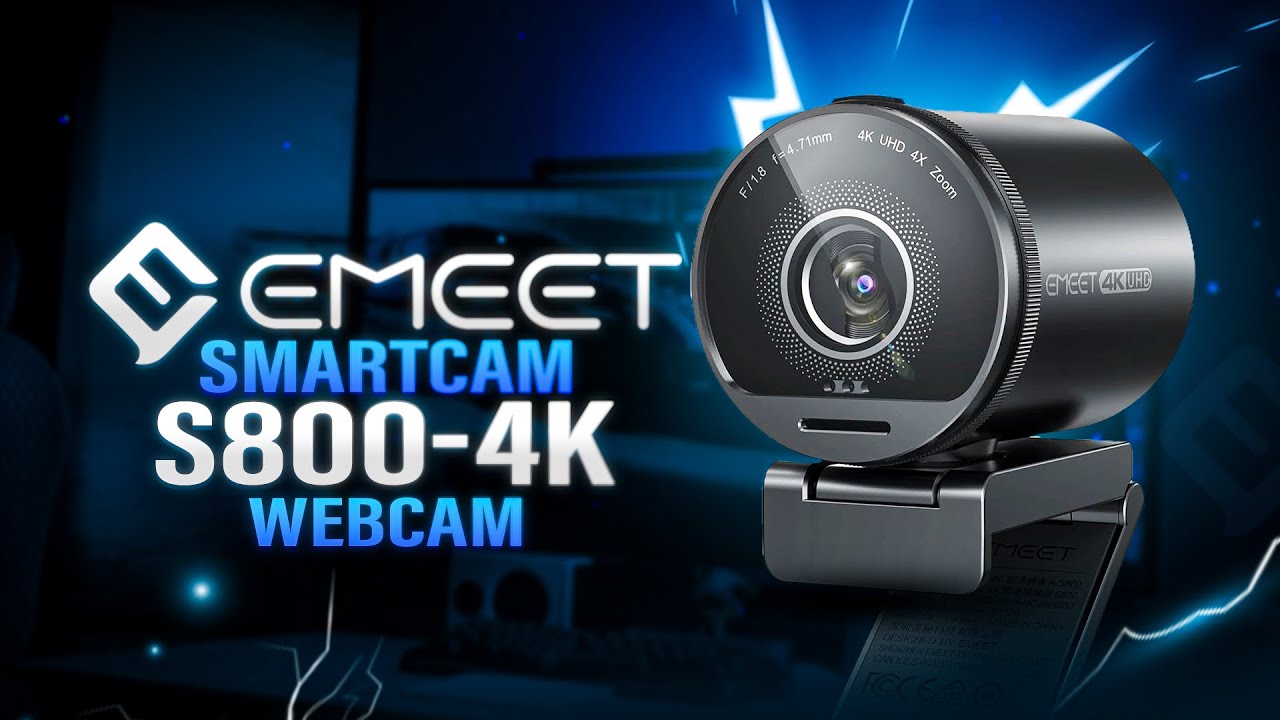 Emeet S800 4K Web camera Review