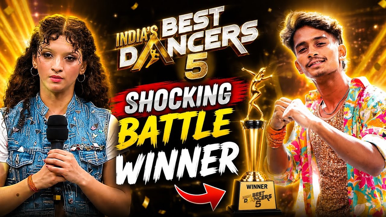 😰India's Best Dancer Season 5 Shocking Trophy Winner || Vaidehi VS Prathamesh Tushar Shetty #tren...
