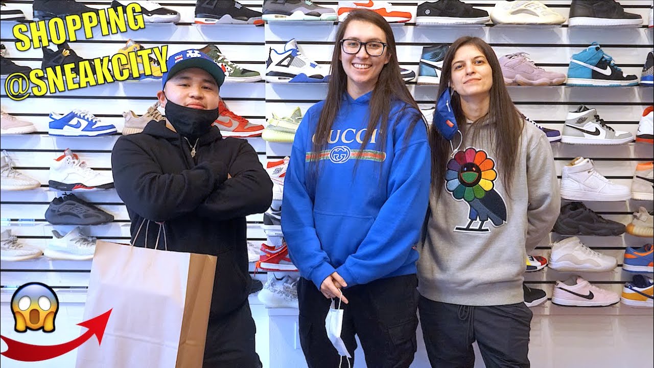 SHOPPING for HYPE SNEAKERS @ the SNEAK CITY IN SEATTLE !