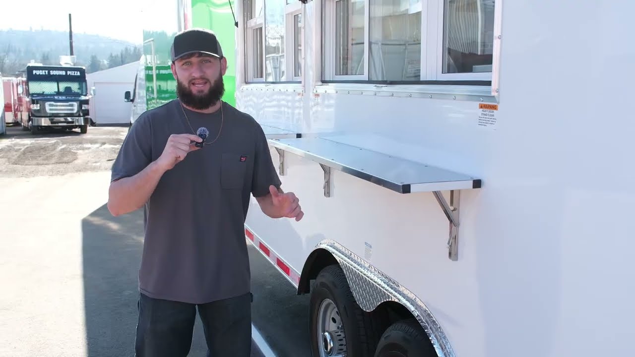 Reviewing an insane Custom 22ft Food Trailer! #foodcart #trend #foodtruck #foodtrailers #pnw #pdx
