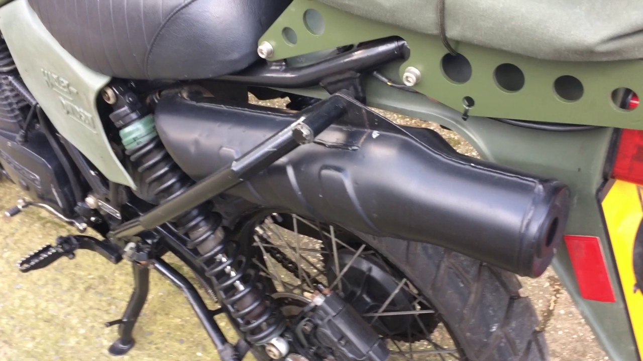 MT350 Sportax Exhaust Upgrade
