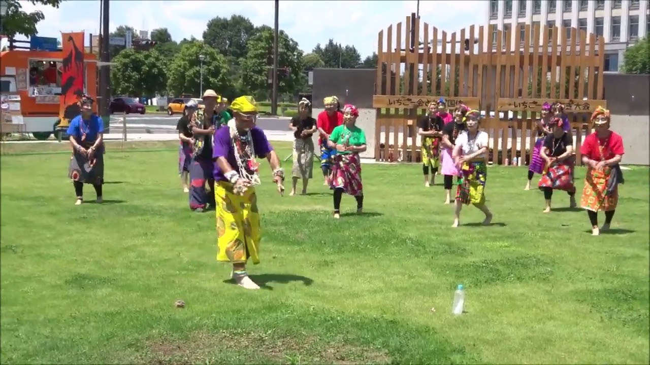 20220731　栃木県シルバー大学校北校アフリカンダンス in 県庁前オールジャンルフェス