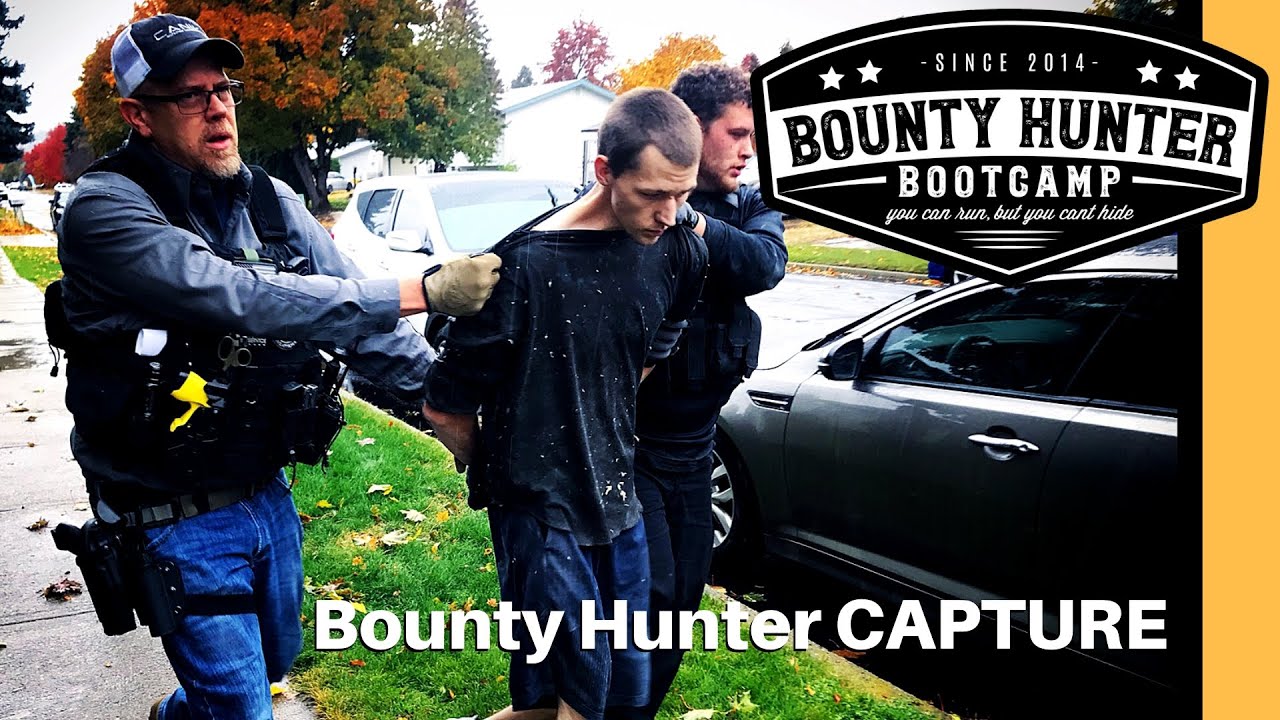 Man hides refusing to let us in | Bounty Hunter CAPTURE