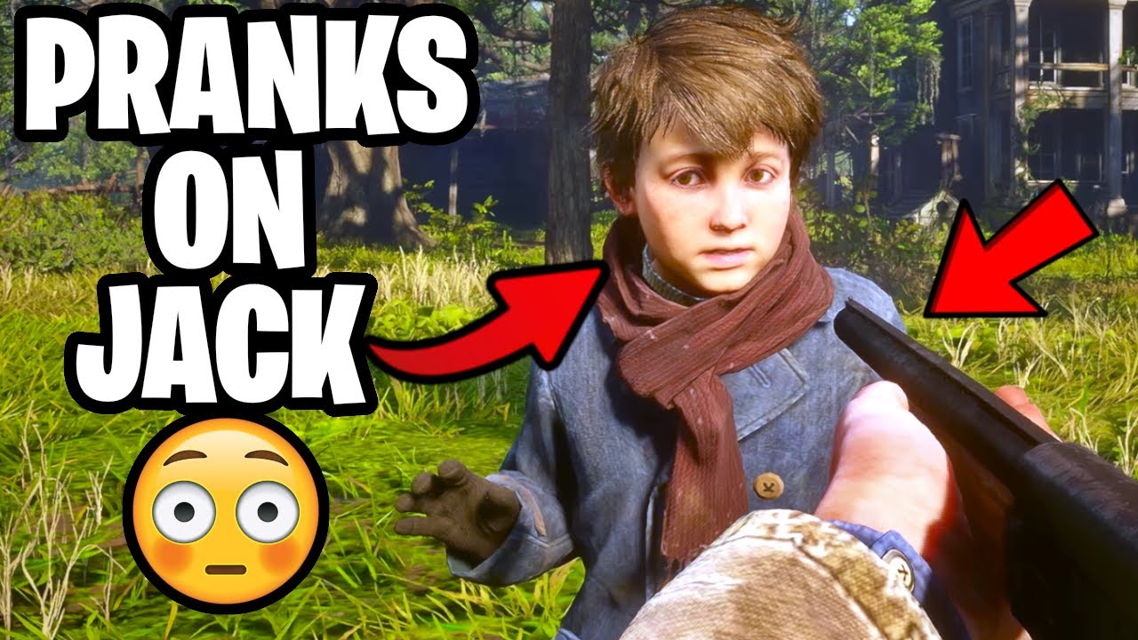 The Most BRUTAL Ways To Prank JACK! | Red Dead Redemption 2