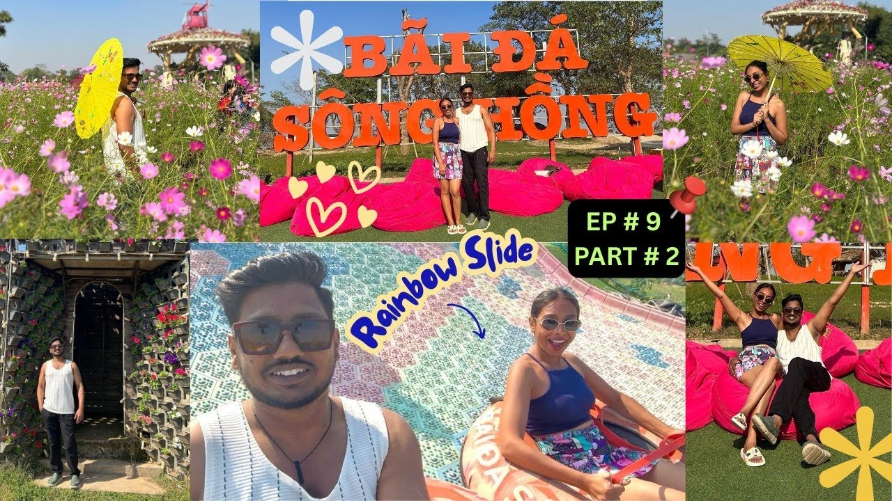 Hidden Gem of Hanoi | Explore Bãi Đá Sông Hồng | Rainbow Slide | A Calm Riverside Getaway in Nature