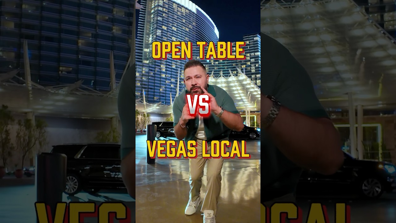 Open Table’s most booked restaurants in Las Vegas vs a Local’s Fav restaurants on the Vegas strip!
