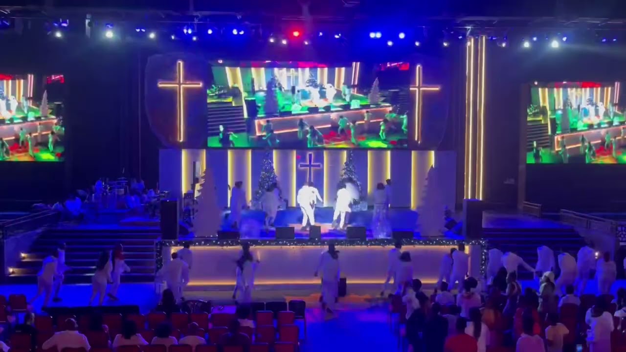 Dancing stars ministration with Church dey Sweet Papa 💃on the How Can I Say Thanks Sunday✨🎊😍