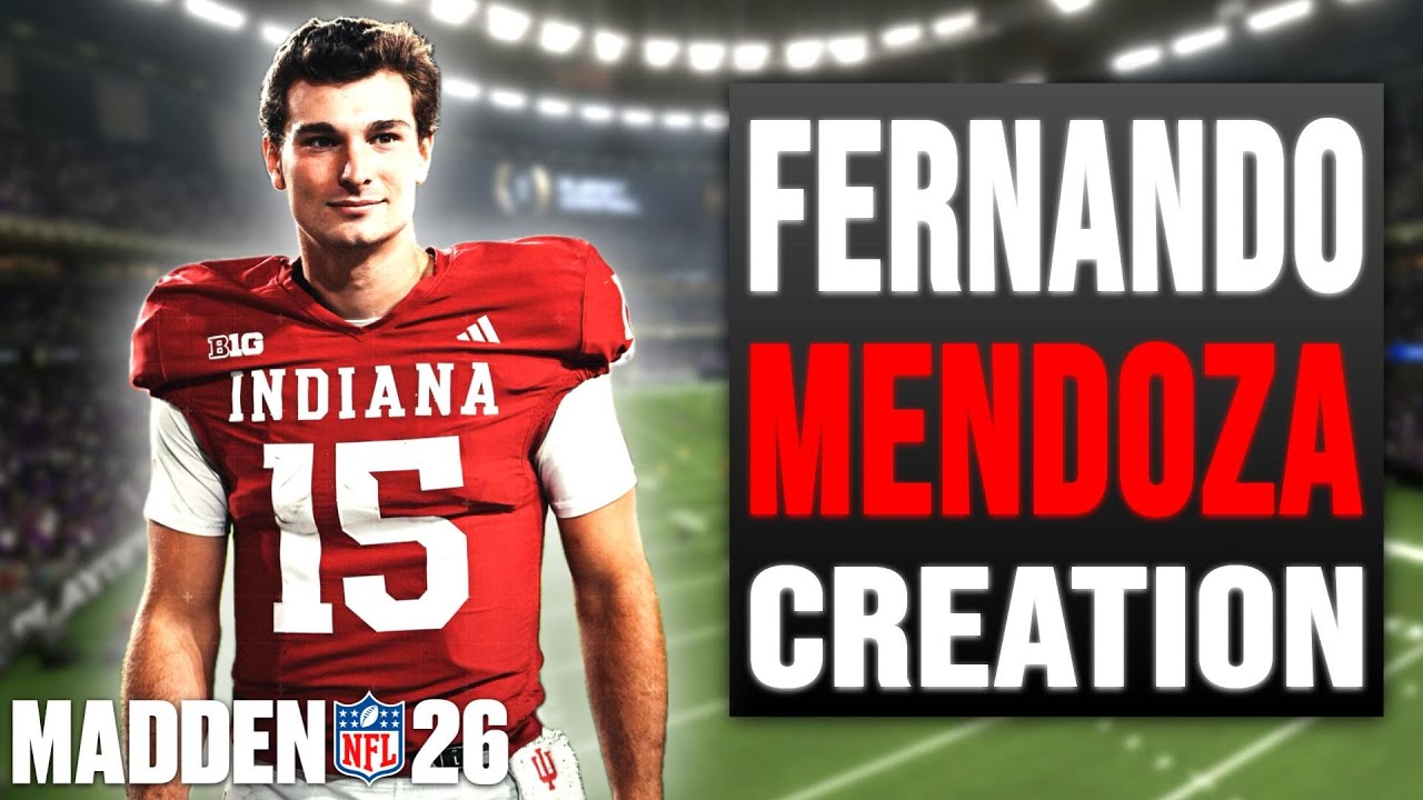 The BEST Fernando Mendoza Creation In Madden NFL 26!