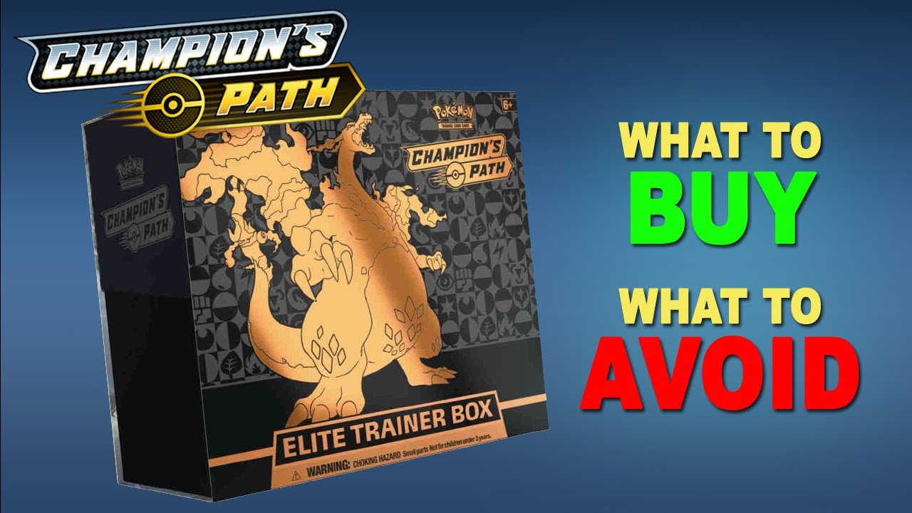 Pokemon Champion's Path - What to Buy and What to Avoid for Long-Term Investment