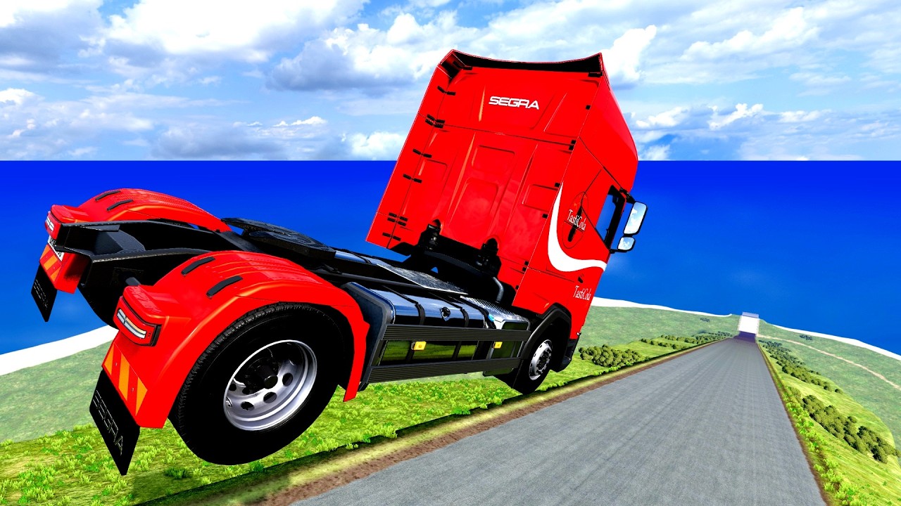 Epic High Speed Car Jumps #341 – BeamNG Drive | CrashBoomPunk