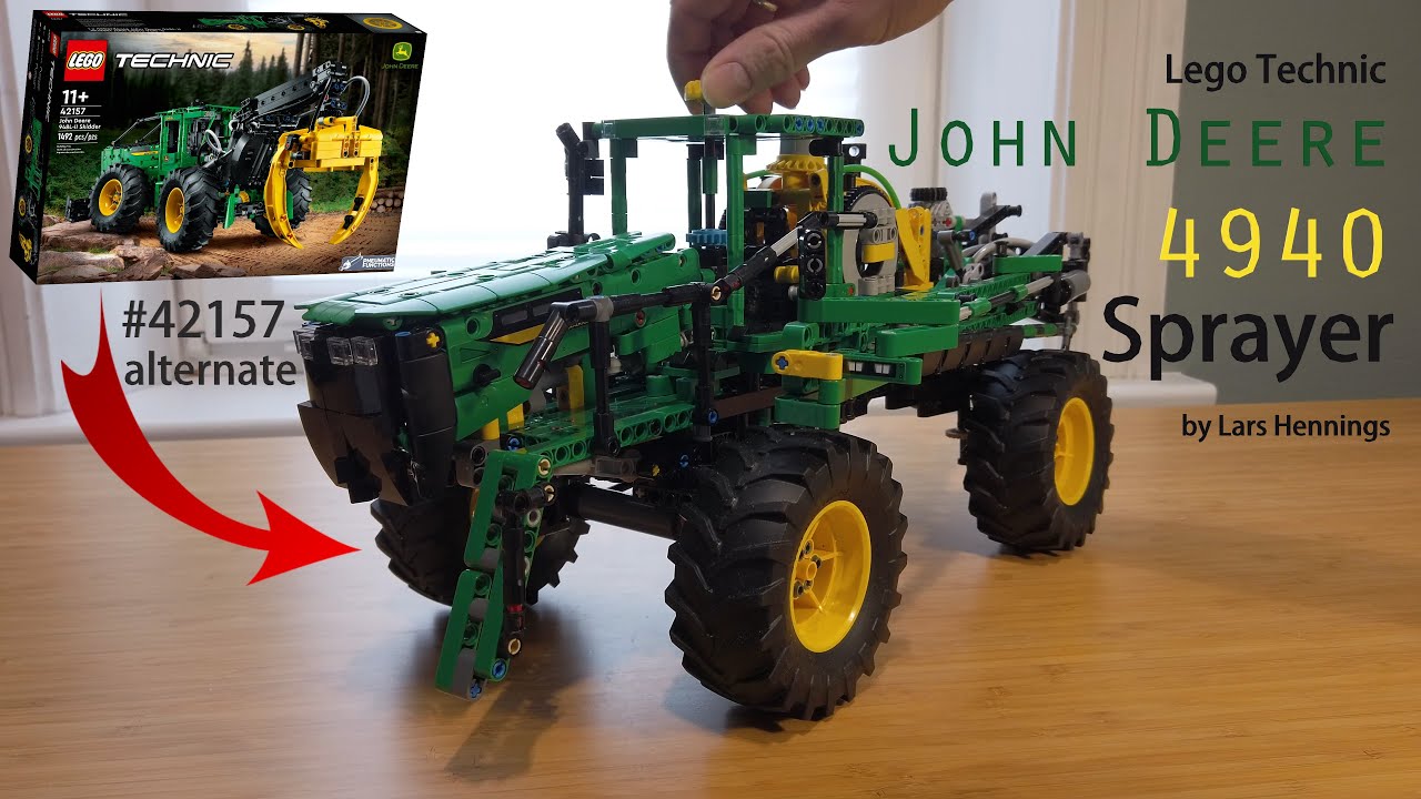 Lego Technic John Deere 4940 Sprayer! - A #42157 alternate build