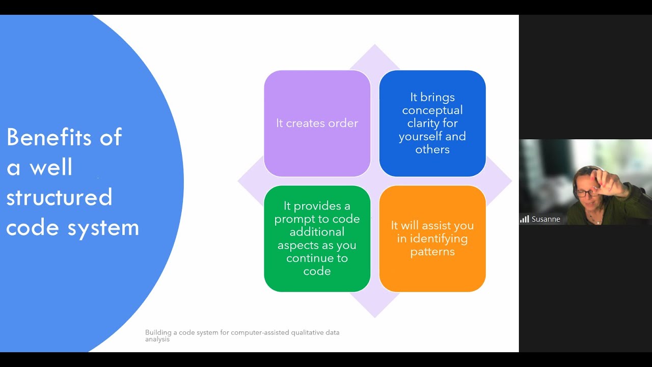 CNPwebinar028 Building a code system for computer-assisted qualitative data analysis