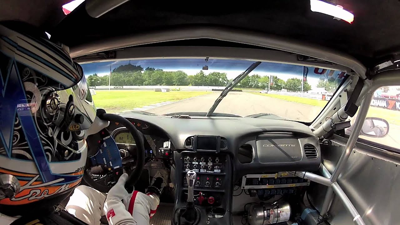 MIchael Outzen - Corvette C5-R VS Porsche - Padborg Park