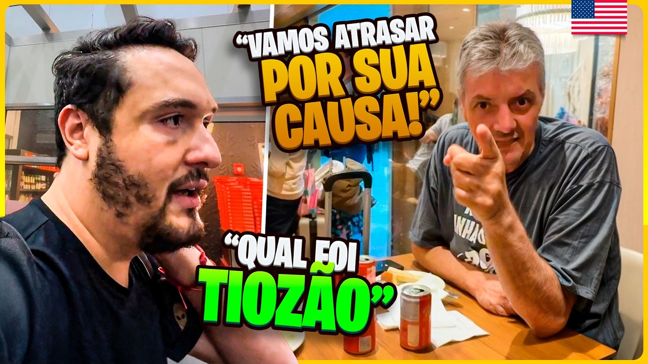 JÁ CHEGAMOS NOS EUA CHEIOS DE PROBLEMA!