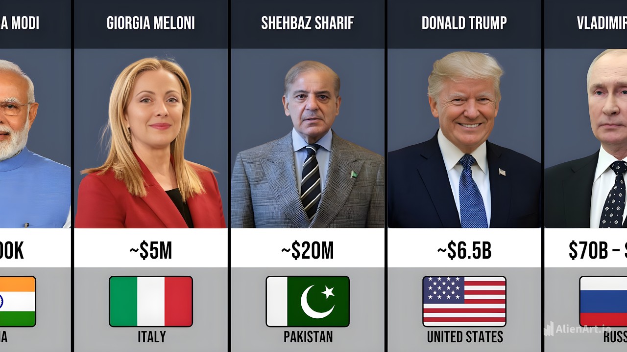 These World Leaders Are Richer Than You Think 😳