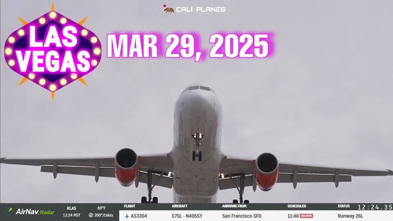 KLAS LIVE | LAS VEGAS HARRY REID INT AIRPORT SPOTTING LIVE STREAM SATURDAY MORNING