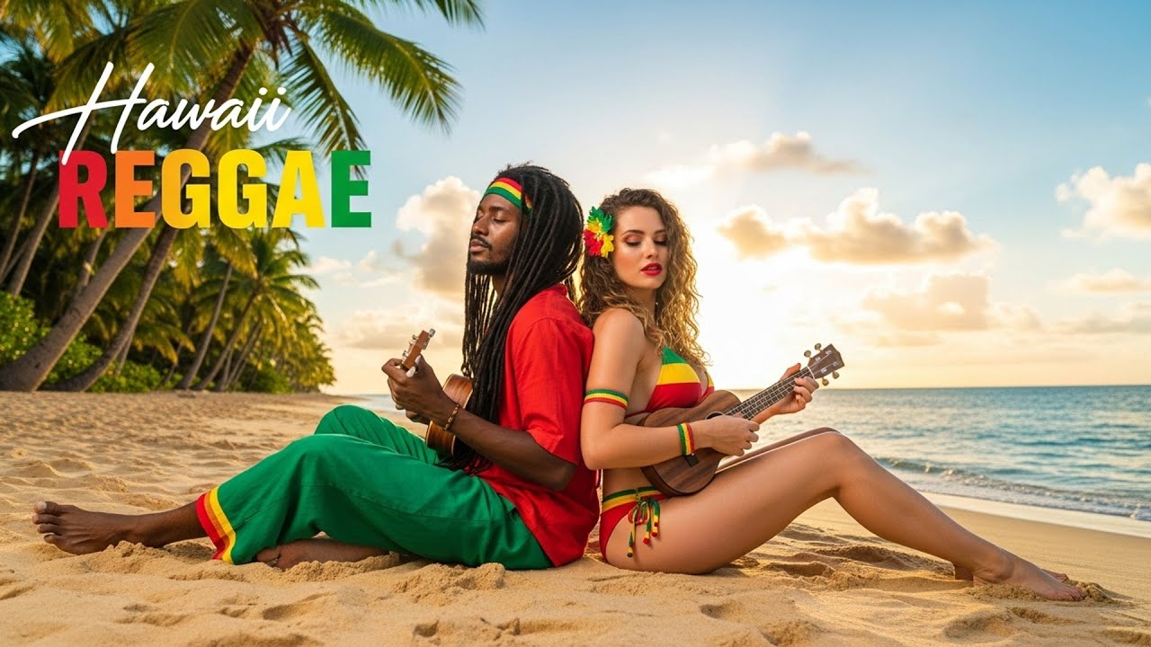 🌴 Hawaiian Reggae Vibes – Tropical Chill Music for Relaxation & Joy 🌞