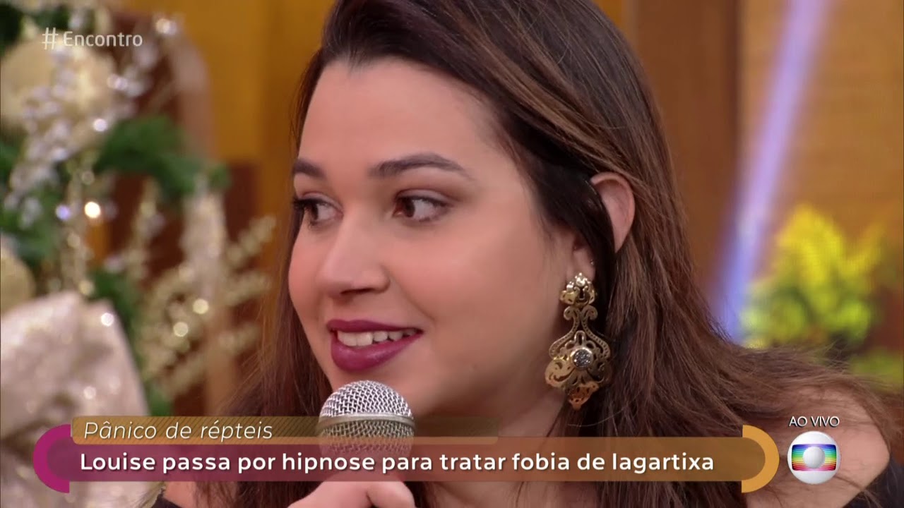 Encontro com Fátima Bernardes 11/12/2018 - O uso da hipnose no tratamento fobias