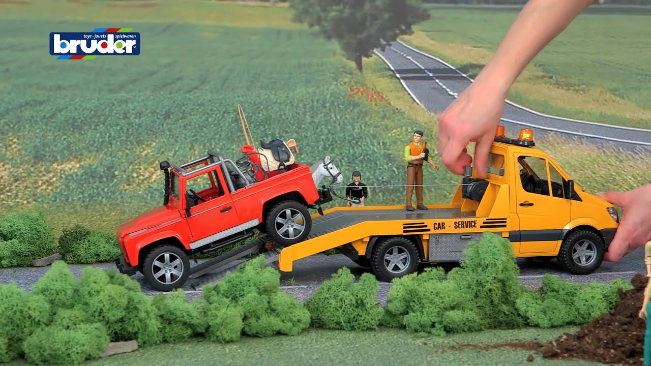 Bentoys.nl - Bruder Mercedes Benz Oprijwagen - 02535