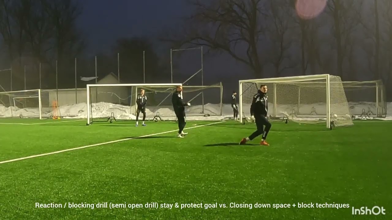 INSIDE GOALKEEPER TRAINING: REACTION, HEADERS & CLOSE RANGE SHOTS